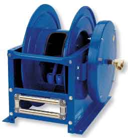 Most automatic hose reels are designed to mount on the ceiling or the floor.  Some applications, however, require compact, side mount hose reels that can easily install and detach from a number of work environments.