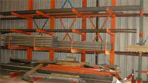 Cantalever Bulk Storage Racks. Material Handling Equipment