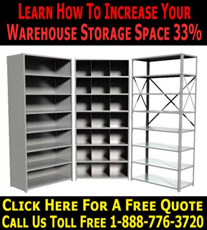 Industrial & Commercial Heavy Duty Warehouse Shelving Systems