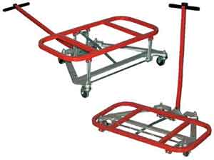 With a desk mover trolley, you can remove much of the unnecessary wasted time from the process.  Instead of having to stop working for a long period of time