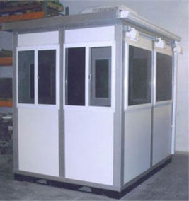 Portable guard or ticket booth 