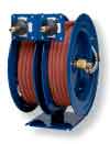 Hose reels help prolong the life of the hose by keeping them free from tangles, knots, kinks, and abrasive surfaces that could wear through their surfaces.