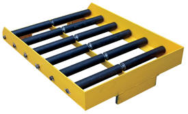 Fork Lift or pallet truck adaptor for safely handling fork lift batteries