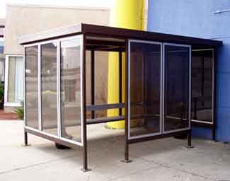 One of the most important aspects of planning a smoking shelter for staff is that it is located away from areas where other staff are likely to be, and also should be within easy reach of the building. 
