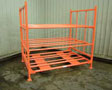Nursery stack racks are used to protect sensitive nursery stock while it is being or stored. 
