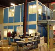 Another advantage of modular building construction is that if your needs change over the lifetime of the building, changes can be made very simply. 