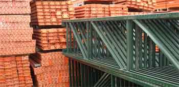 The installation process for used pallet racks is much the same as that for new equipment, however it is even more important to plan out the storage area
