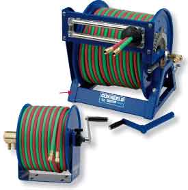 High pressure hose reels significantly prolong the longevity of hoses and improve their performance.  They make it easier for workers to do their jobs.